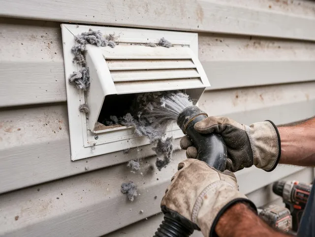 Professional dryer vent cleaning by Aliso Viejo Dryer Vent Cleaning in Aliso Viejo